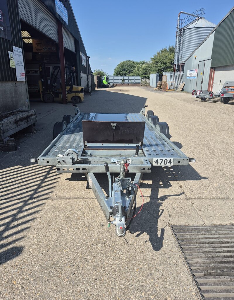 2024 Brian James A Transporter Trailer 4.5m x 2.0m Twin Axle 2600kg GVW, Manual Winch