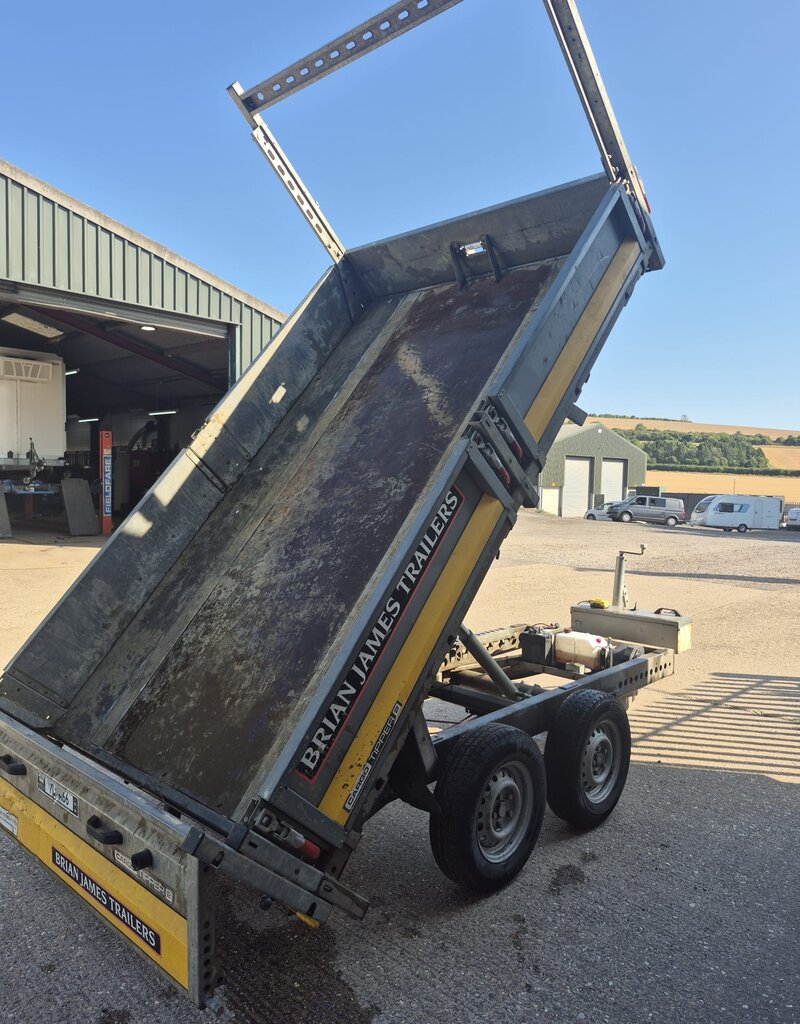2020 Brian James Tipper 2 Trailer 2.7m x 1.71m 2700kg GVW 13",Ladder rack