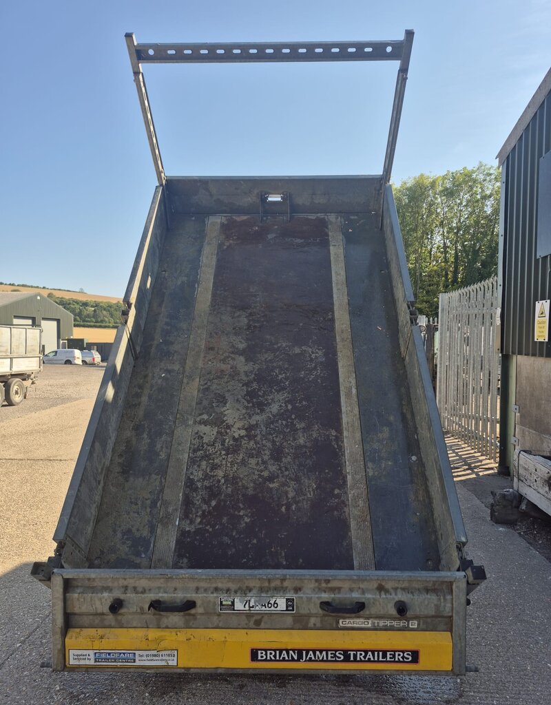 2020 Brian James Tipper 2 Trailer 2.7m x 1.71m 2700kg GVW 13",Ladder rack