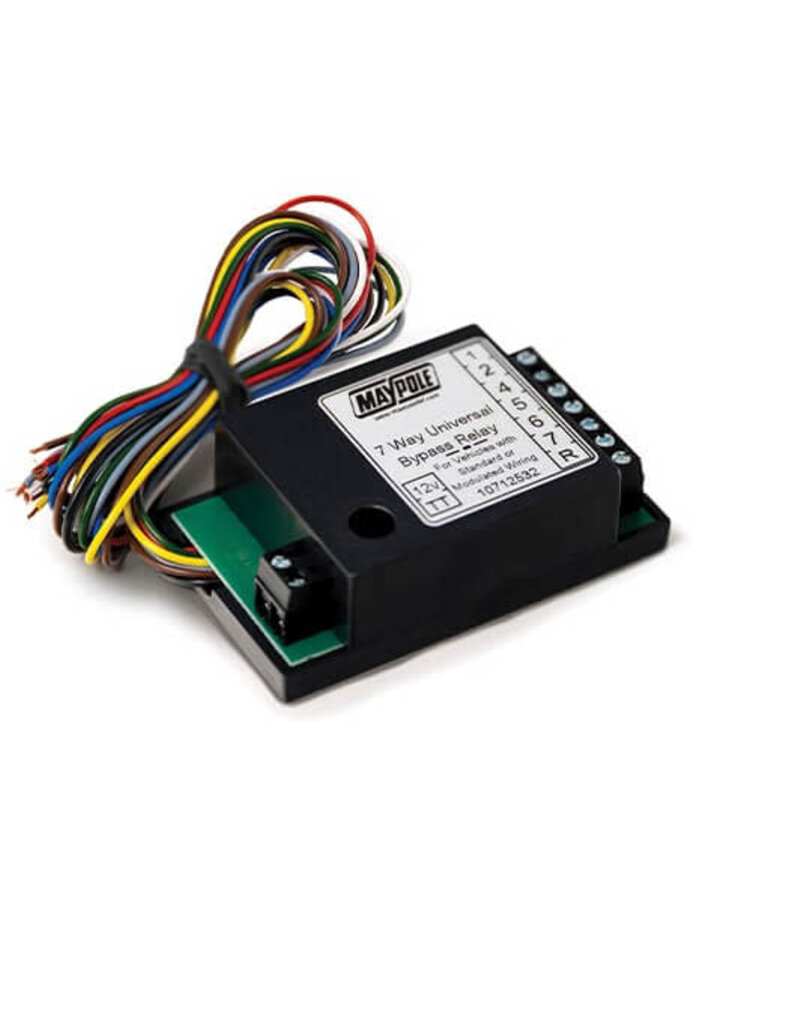 7 Way Universal Bypass Relay 2m cables
