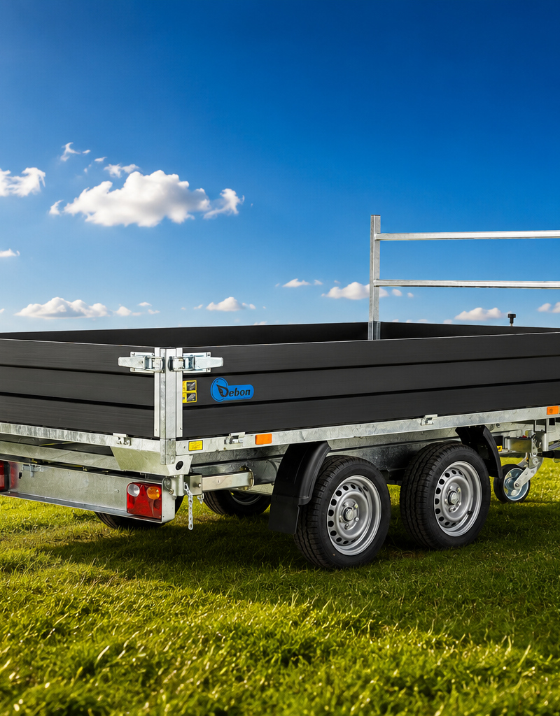Debon Debon PW3.3 Twin Axle Three Way Electric & Manual Tipper 3500kg GVW