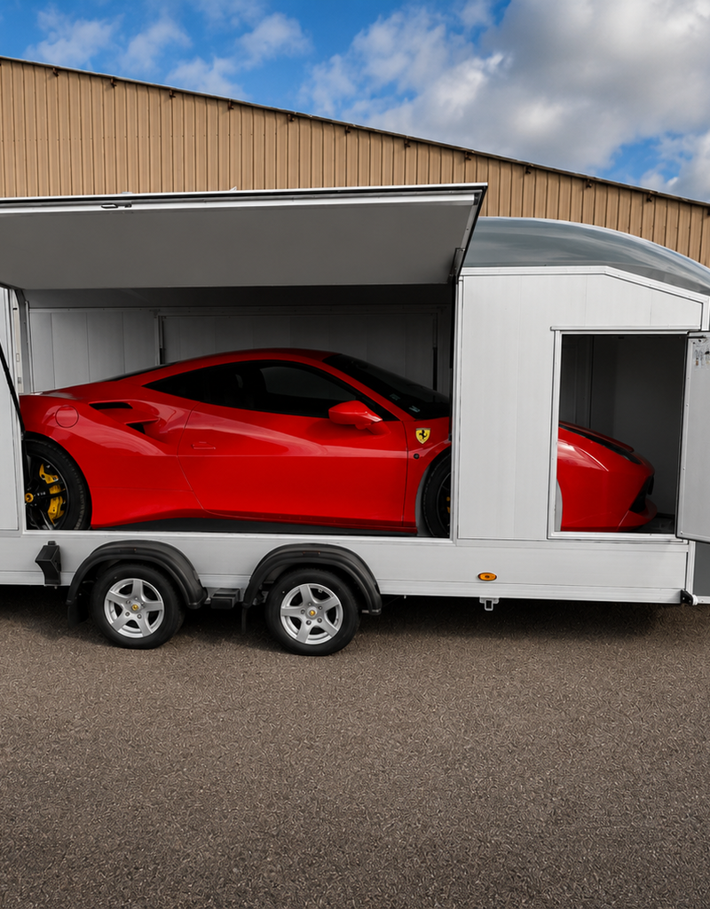 Debon Debon C2000 Enclosed Car Trailer 3500kg GVW  Twin Axle 5500x2200x2045mm (LxWxH)