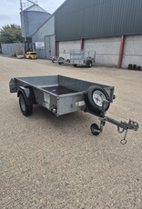 Used Ifor WIlliams P6e Single Axle Unbraked trailer 500kg GVW 1.98m x 1.21m 156kg Unladen