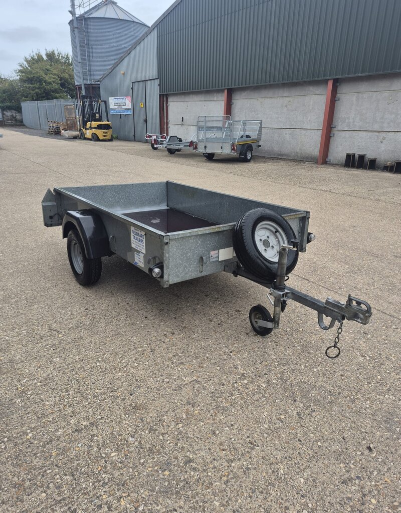Used Ifor WIlliams P6e Single Axle Unbraked trailer 500kg GVW 1.98m x 1.21m 156kg Unladen