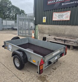 Used Ifor WIlliams P6e Single Axle Unbraked trailer 500kg GVW 1.98m x 1.21m 156kg Unladen