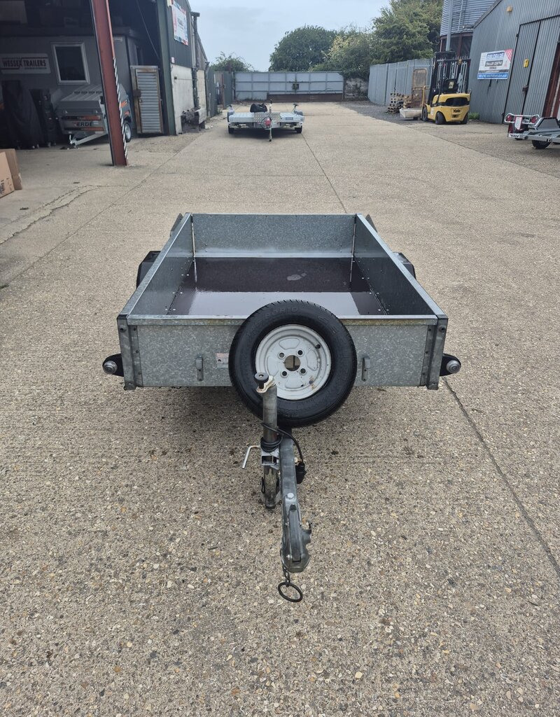 Used Ifor WIlliams P6e Single Axle Unbraked trailer 500kg GVW 1.98m x 1.21m 156kg Unladen