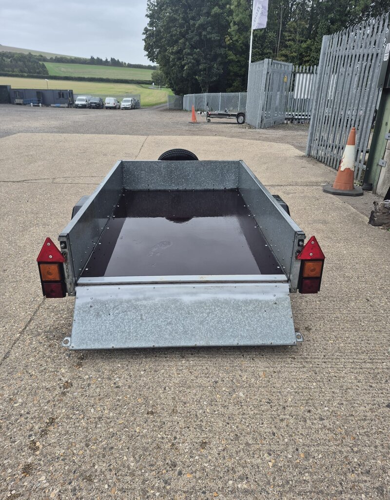 Used Ifor WIlliams P6e Single Axle Unbraked trailer 500kg GVW 1.98m x 1.21m 156kg Unladen