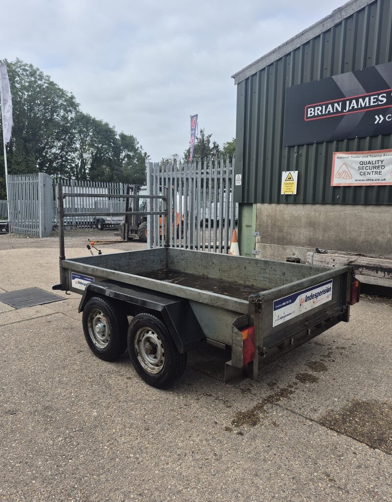 Used Indespension Braked Trailer 2600kg GVW Twin Axle 2.5m x 1.55m