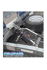 Hydraulic Cylinder to suit Brian James Trailers P-HYKT-3000-P-N Tilt Kit (with Brackets Fitted)