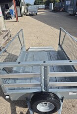 Bateson Trailers 2025  Bateson B64  6'x4' Fitted with Ramp Tail Gate, Mesh Sides, Spare wheel 750kg GVW