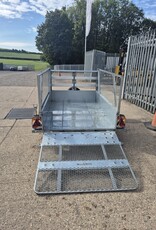 Bateson Trailers 2025  Bateson B64  6'x4' Fitted with Ramp Tail Gate, Mesh Sides, Spare wheel 750kg GVW