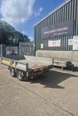 Tipper 2 Trailer 2.7m x 1.71m 2700kg GVW 13", Ramps, Barn Doors