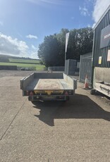 Tipper 2 Trailer 2.7m x 1.71m 2700kg GVW 13", Ramps, Barn Doors
