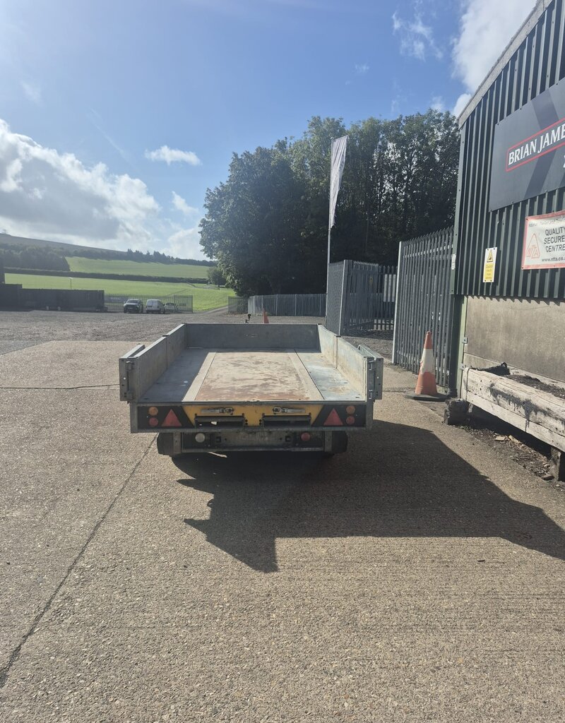 Tipper 2 Trailer 2.7m x 1.71m 2700kg GVW 13", Ramps, Barn Doors