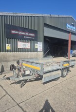 Tipper 2 Trailer 2.7m x 1.71m 2700kg GVW 13", Ramps, Barn Doors