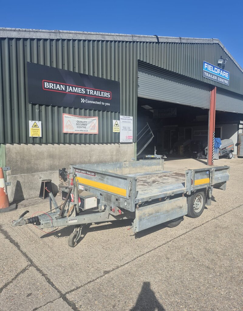 Tipper 2 Trailer 2.7m x 1.71m 2700kg GVW 13", Ramps, Barn Doors