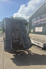 Tipper 2 Trailer 2.7m x 1.71m 2700kg GVW 13", Ramps, Barn Doors