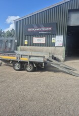 Tipper 2 Trailer 2.7m x 1.71m 2700kg GVW 13", Ramps, Barn Doors