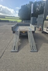 Tipper 2 Trailer 2.7m x 1.71m 2700kg GVW 13", Ramps, Barn Doors