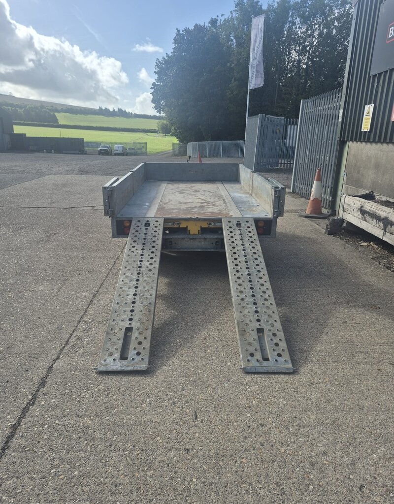 Tipper 2 Trailer 2.7m x 1.71m 2700kg GVW 13", Ramps, Barn Doors