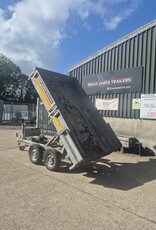 Tipper 2 Trailer 2.7m x 1.71m 2700kg GVW 13", Ramps, Barn Doors