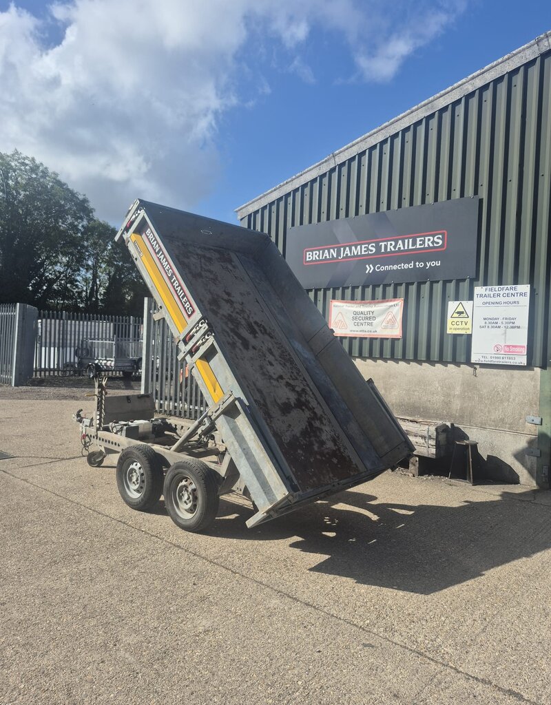 Tipper 2 Trailer 2.7m x 1.71m 2700kg GVW 13", Ramps, Barn Doors