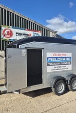 Debon Ex Hire Debon C700 Twin Axle Box trailer Rear Ramp, Side Door & Spare Wheel 2600kg GVW 3760mm x 1790mm x 2010mm