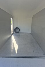 Debon Ex Hire Debon C700 Twin Axle Box trailer Rear Ramp, Side Door & Spare Wheel 2600kg GVW 3760mm x 1790mm x 2010mm