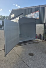 Debon Ex Hire Debon C700 Twin Axle Box trailer Rear Ramp, Side Door & Spare Wheel 2600kg GVW 3760mm x 1790mm x 2010mm