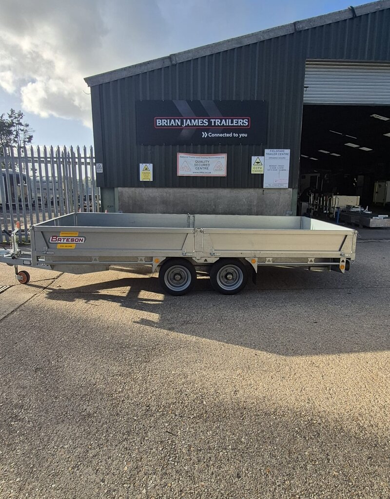Bateson Trailers 2024 Bateson Model 3543 4.3m x 2m Platform Trailer, Sides, Ramps & legs 3500kg GVW