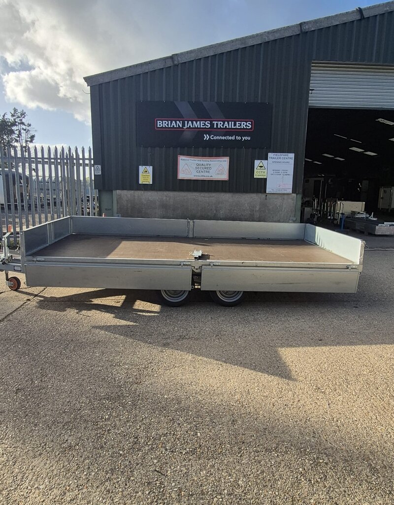 Bateson Trailers 2024 Bateson Model 3543 4.3m x 2m Platform Trailer, Sides, Ramps & legs 3500kg GVW