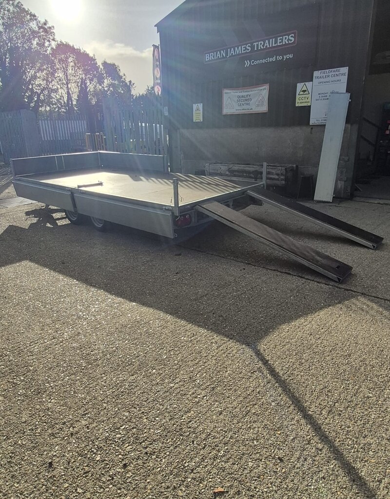 Bateson Trailers 2024 Bateson Model 3543 4.3m x 2m Platform Trailer, Sides, Ramps & legs 3500kg GVW