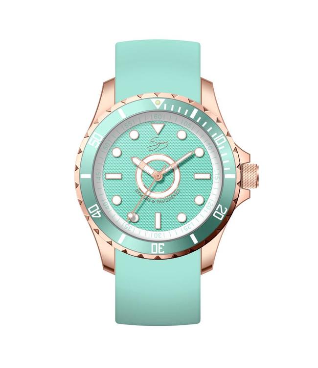 Dutch Master Aqua double plated rose gold 3-hand 10 ATM