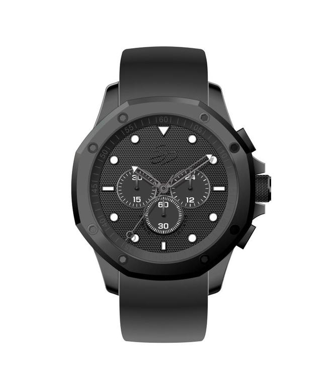 Finestra Neropaco stainless steel chronograph 10 ATM