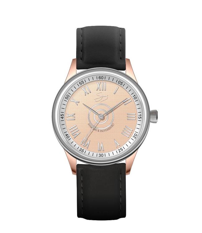 Roman Classics Sienna double plated rose gold 3-hand 10 ATM