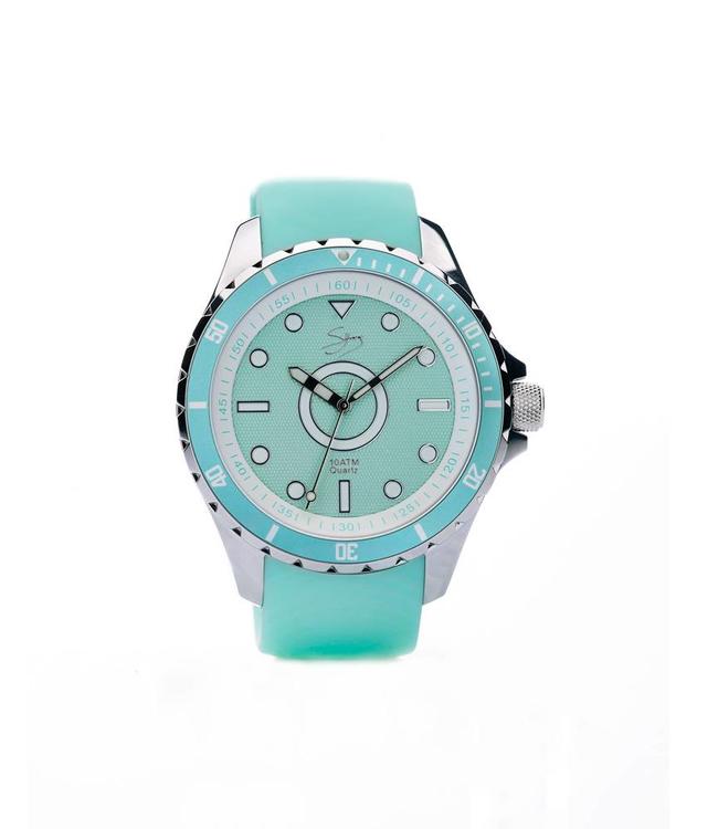 Dutch Master Mint silver polished 3-hand 10 ATM