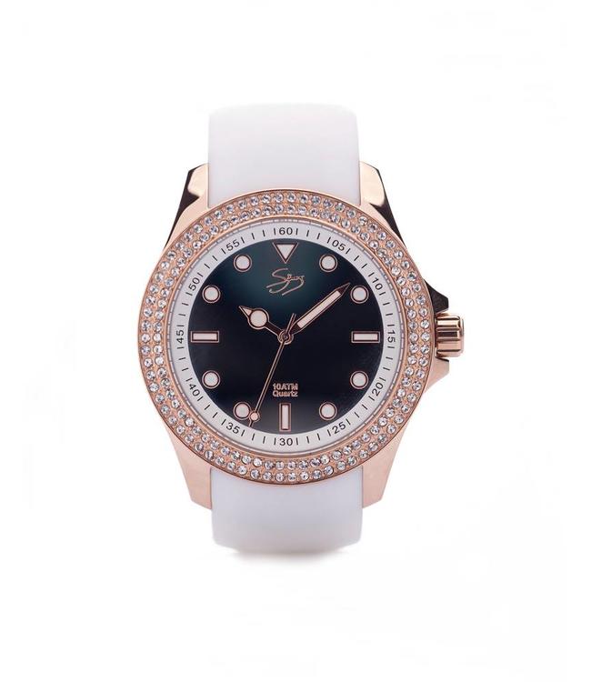 Dutch Master Mrs. Cute double plated rose gold 3-hand 10 ATM