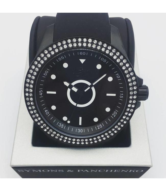 Dutch Master Brilliant Caviar triple plated black matte 3-hand 10 ATM
