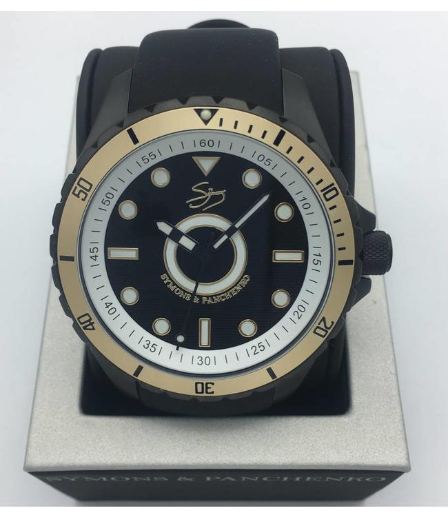 Dutch Master Gallimard  triple plated black matte 3-hand 10 ATM