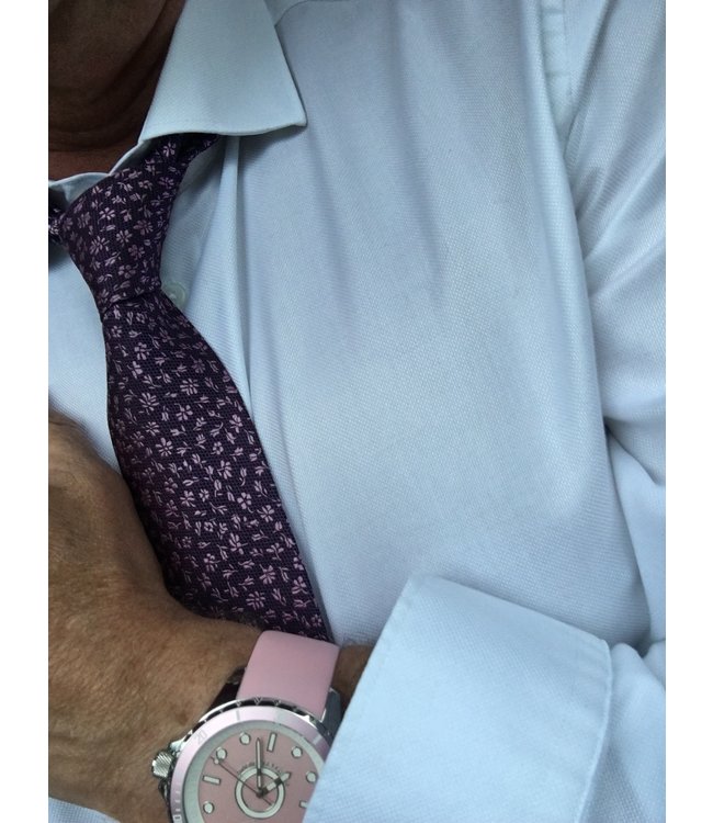 Dutch Master Gum  silver polished 3-hand 10 ATM