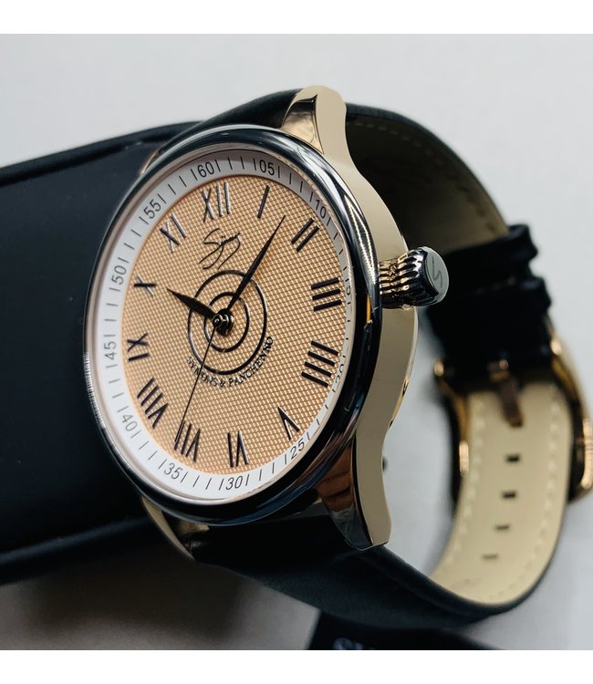 Roman Classics Sienna double plated rose gold 3-hand 10 ATM