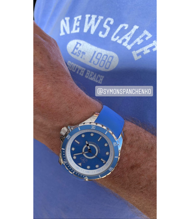 Dutch Master Royale silver polished 3-hand 10 ATM