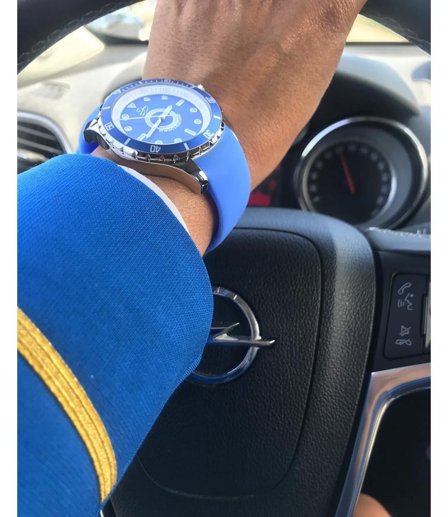 Dutch Master Royale silver polished 3-hand 10 ATM