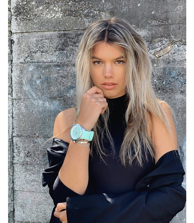 Dutch Master Mint silver polished 3-hand 10 ATM