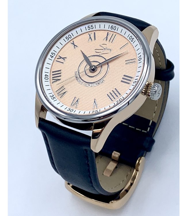Roman Classics Sienna double plated rose gold 3-hand 10 ATM
