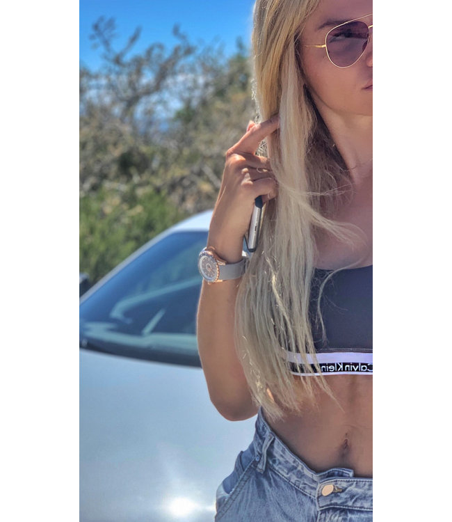 Dutch Master Ombre double plated rose gold 3-hand 10 ATM