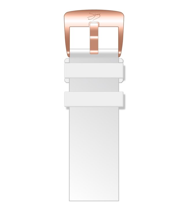 Strap Master Rose Gold Series  White Ange