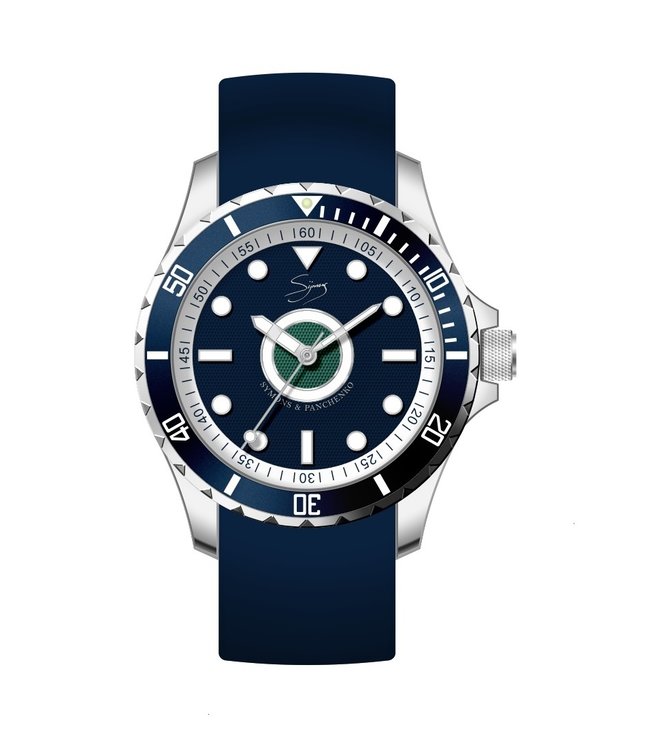 Dutch Master Vava U silver polished 3-hand 10 ATM