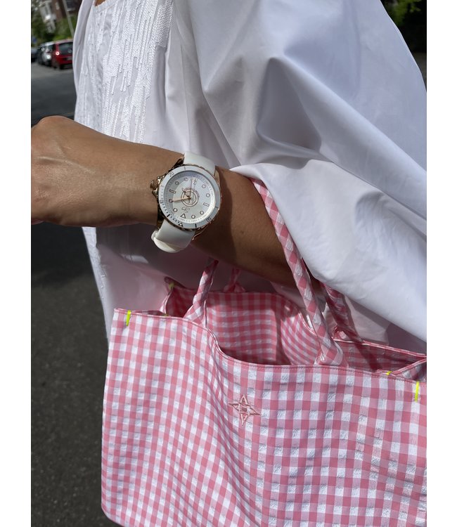 Dutch Master Ange double plated rose gold 3-hand 10 ATM