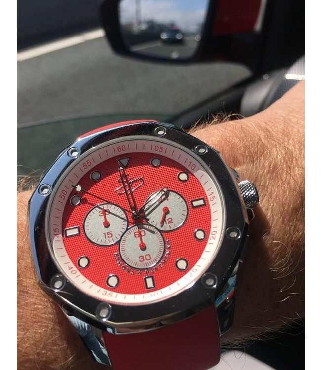 Finestra Miura stainless steel chronograph 10 ATM